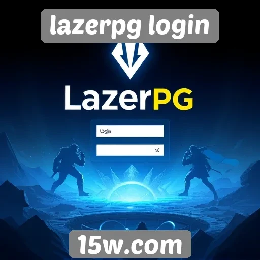 Explorando as funcionalidades do lazerpg login